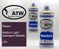 Preview: Nissan, Medium Light Aubergine Metallic, LP4: 400ml Sprühdose + 400ml Klarlack - Set, von ATW Autoteile West.